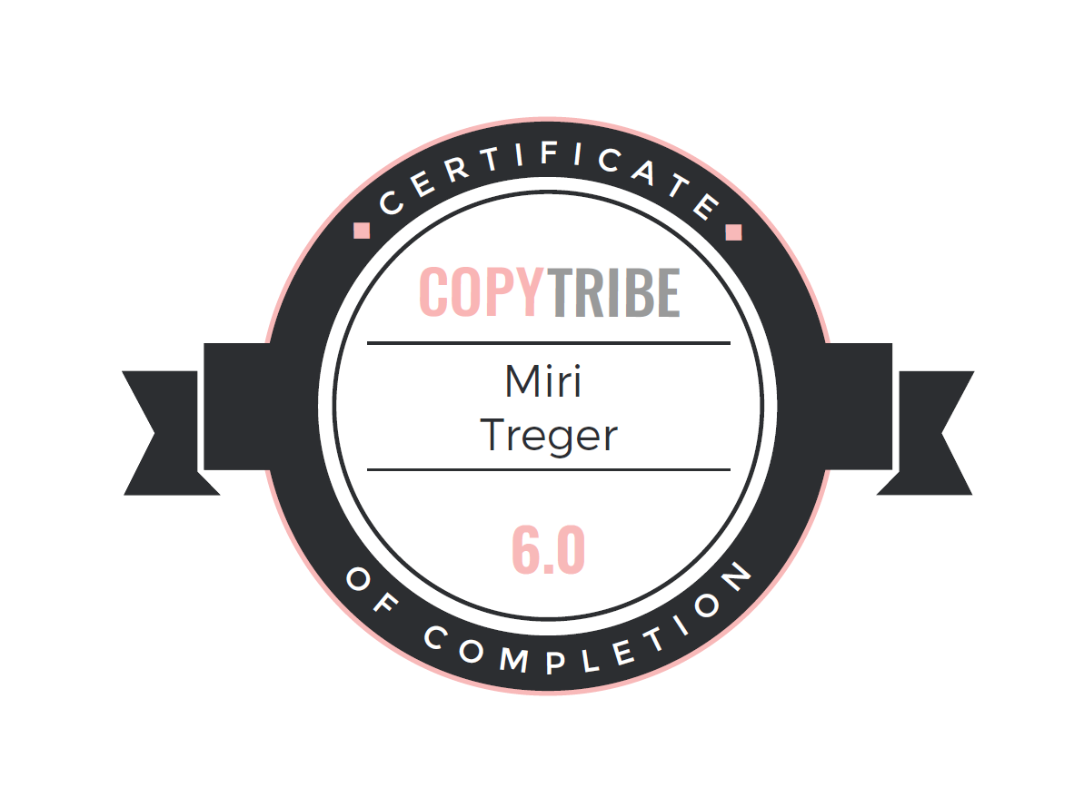 Copy Tribe 6.0 certificate